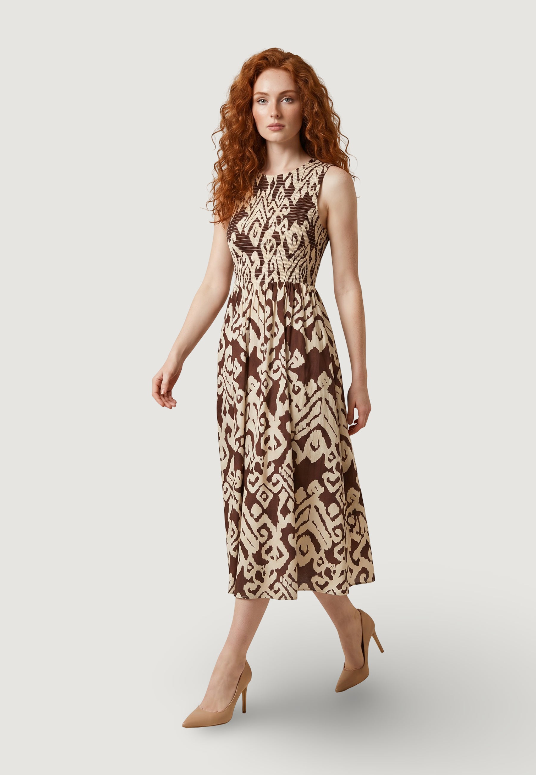 Midi dress Jacqueline de Yong Jdydiego S/L Smock Midi Dress Wvn Noos