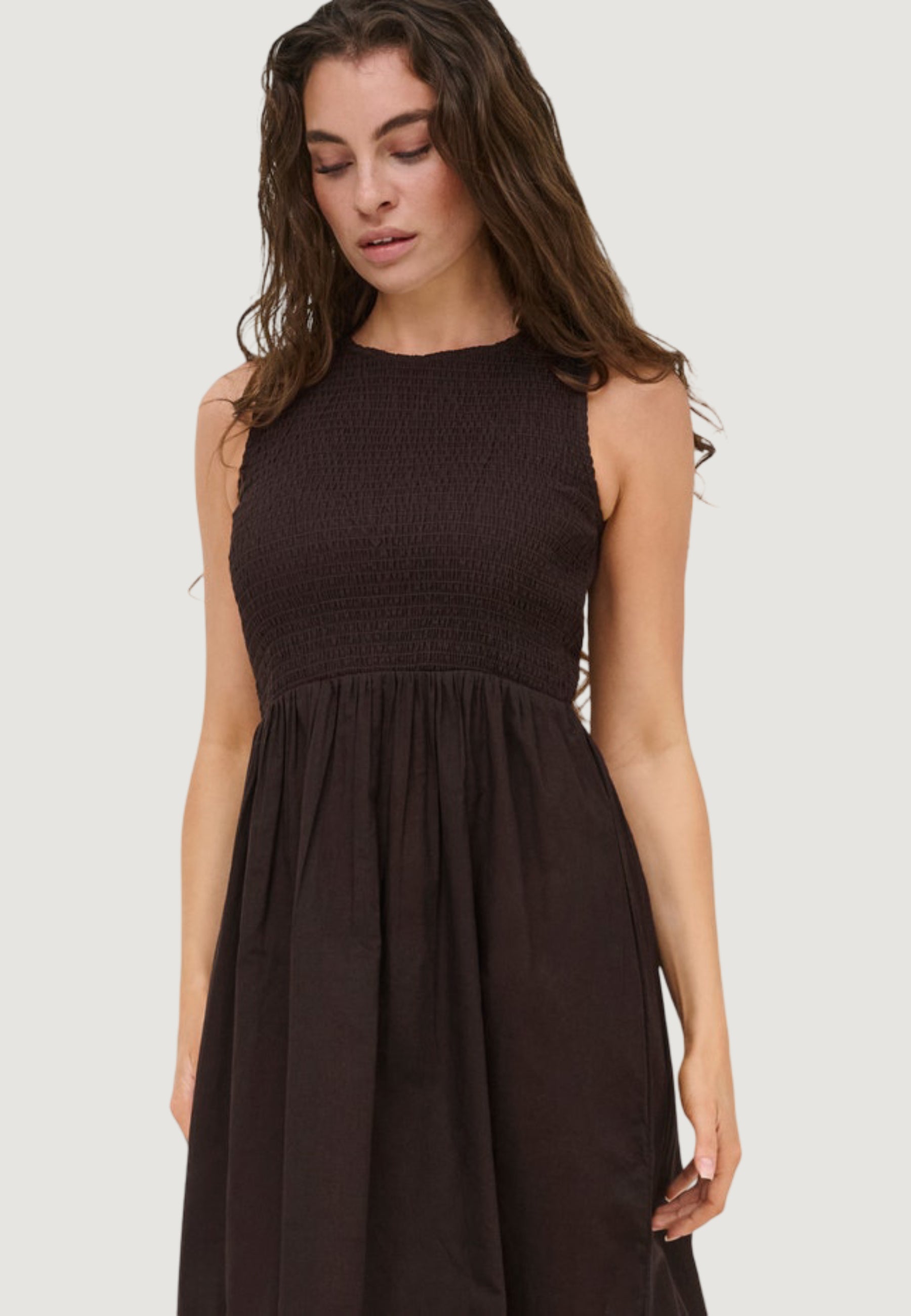 Midi dress Jacqueline de Yong Jdydiego S/L Smock Midi Dress Wvn Noos