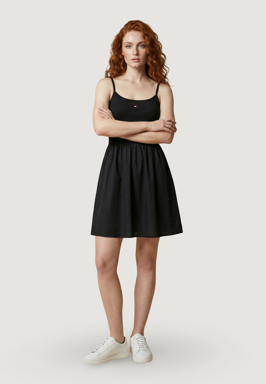 Vestito midi Tommy Hilfiger Jeans DW0DW22352