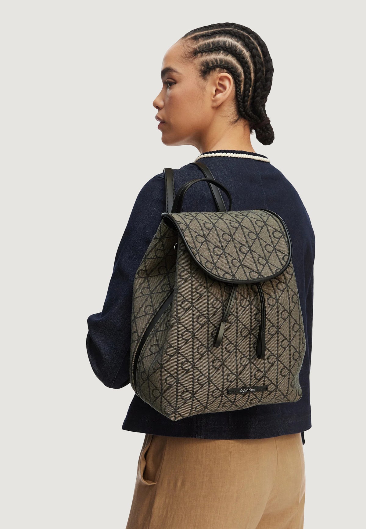 Backpack Calvin Klein EMBLEM AOP JACQUARD BACKPACK