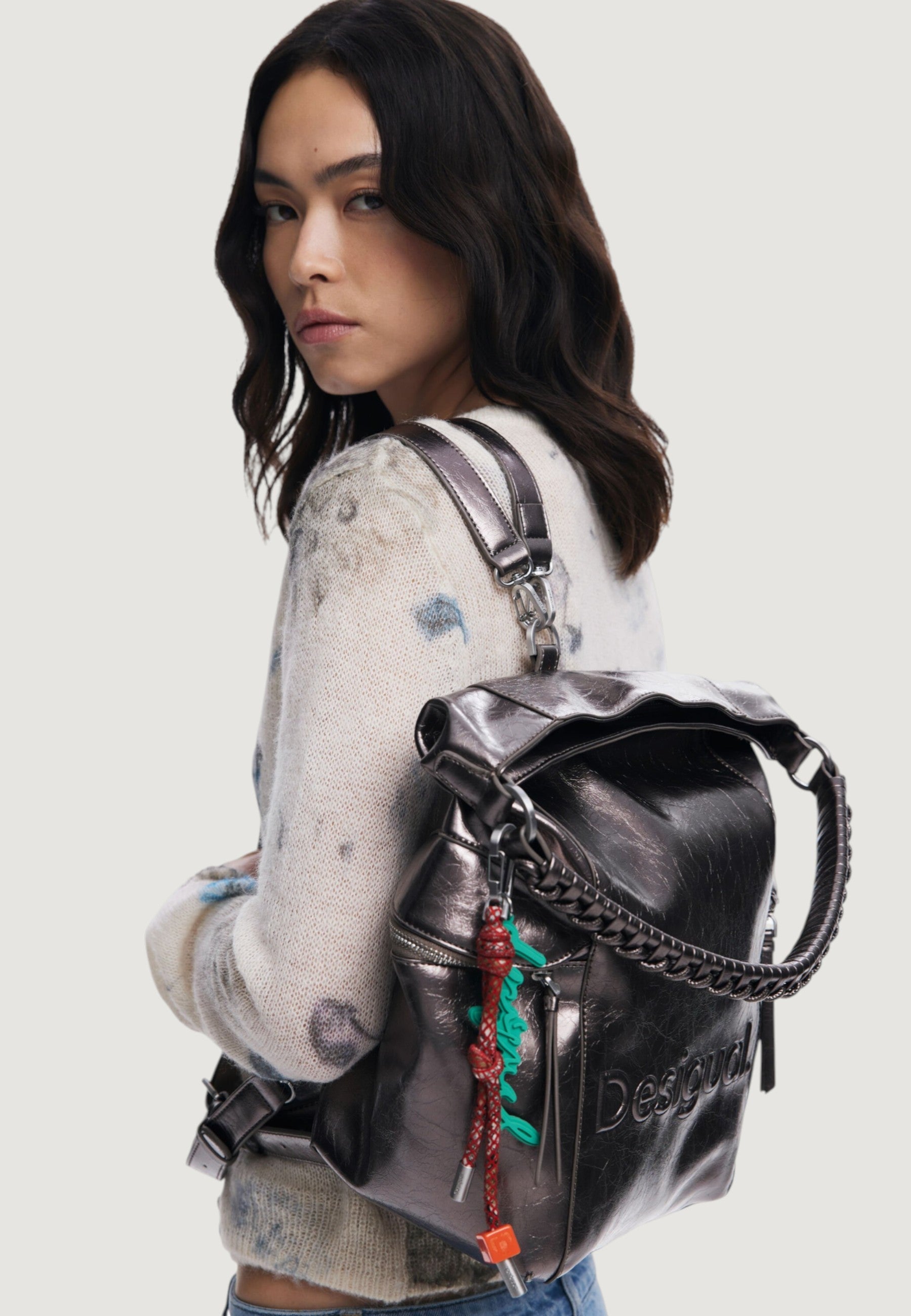 Backpack Desigual BACK_HALF LOGO A
