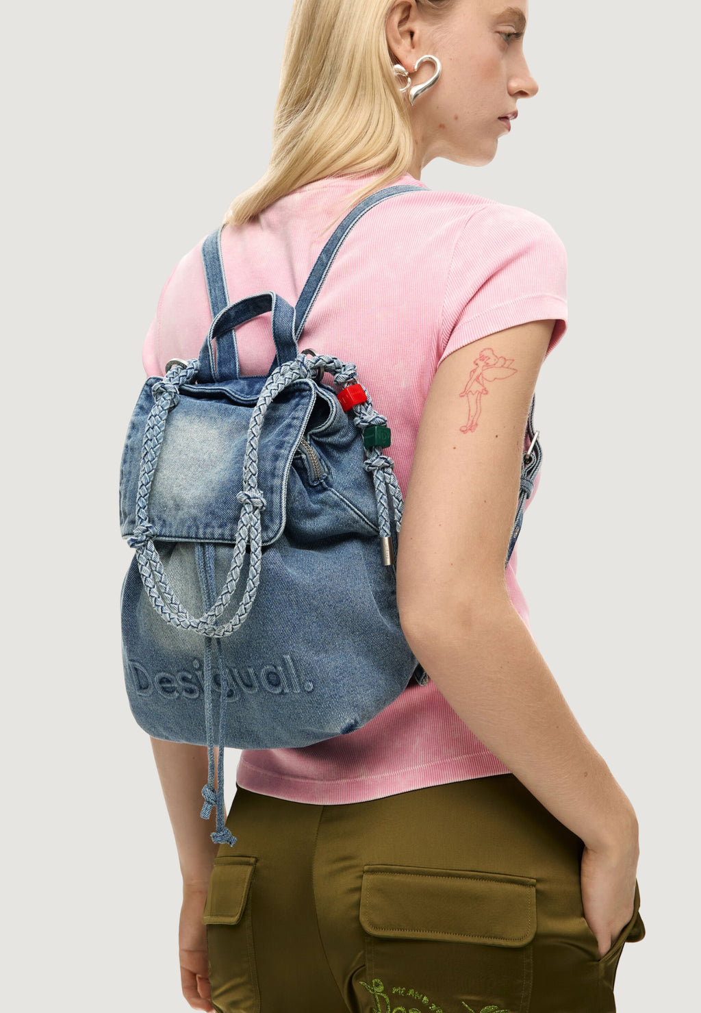 Backpack Desigual BACK_HALF LOGO