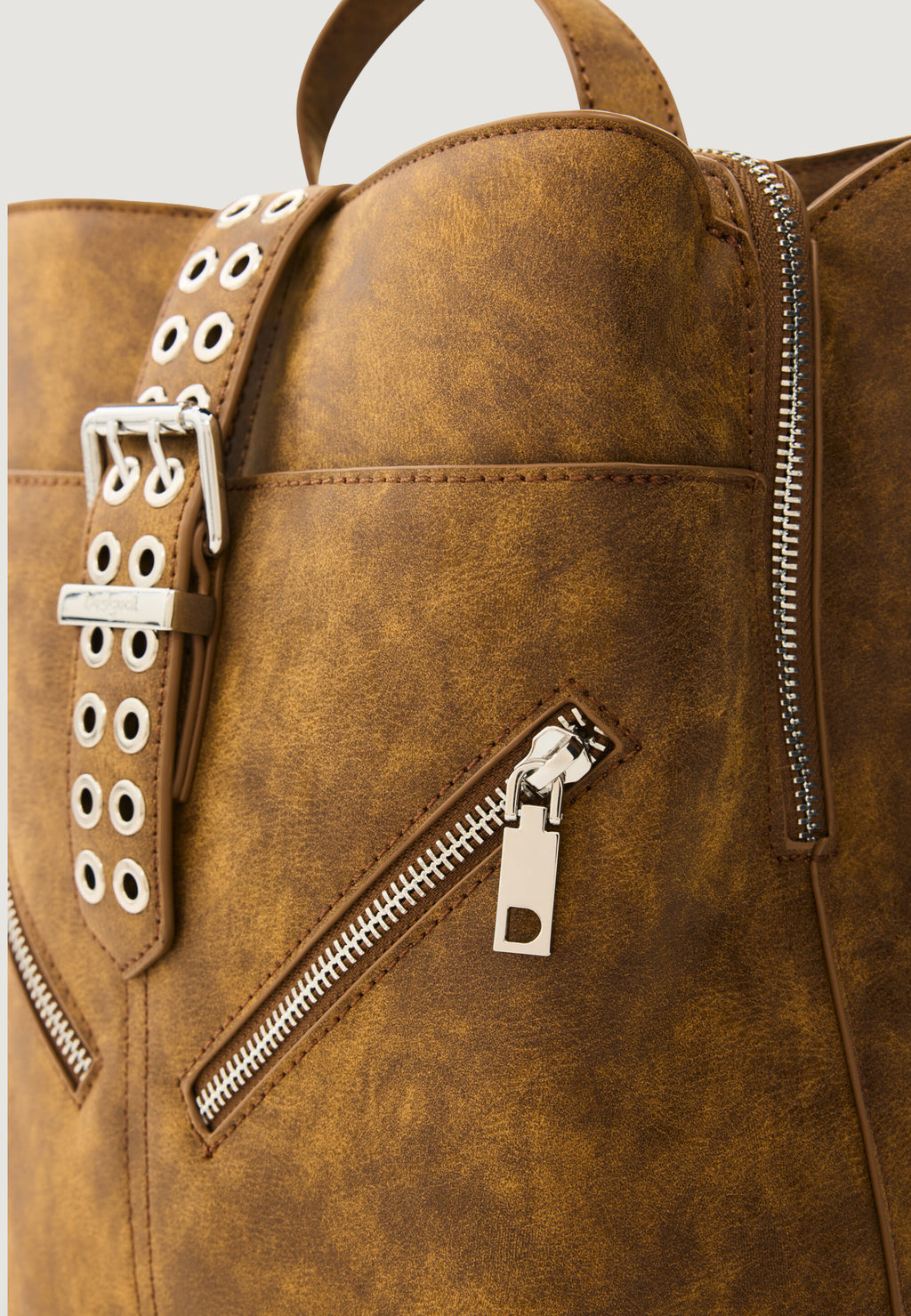 Backpack Desigual BACK_VALENTINE CAMEL SUMY