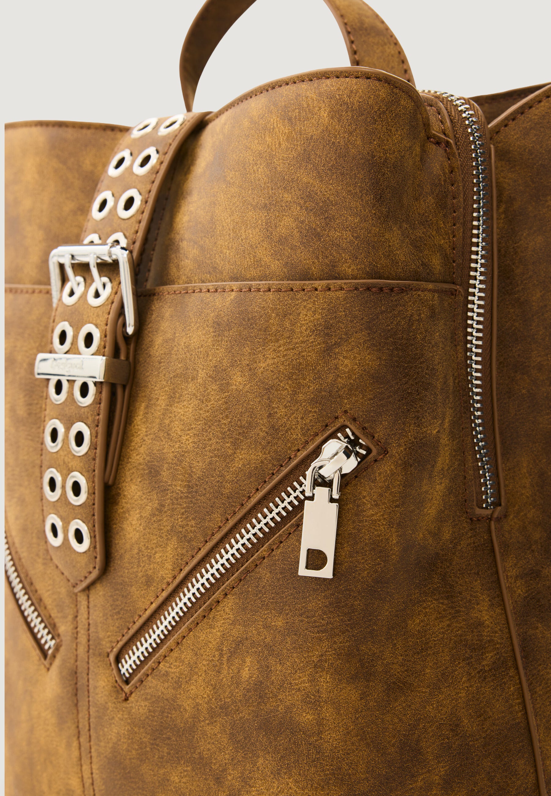 Backpack Desigual BACK_VALENTINE CAMEL SUMY