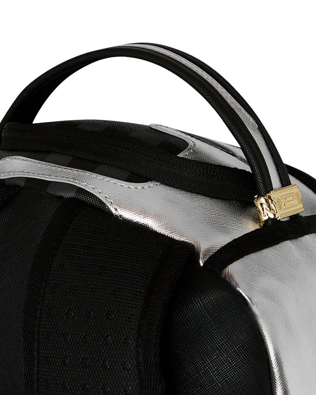 Zaino Sprayground SILVER SIDE DRIP BLACK CHECK DLXSV BACKPACK