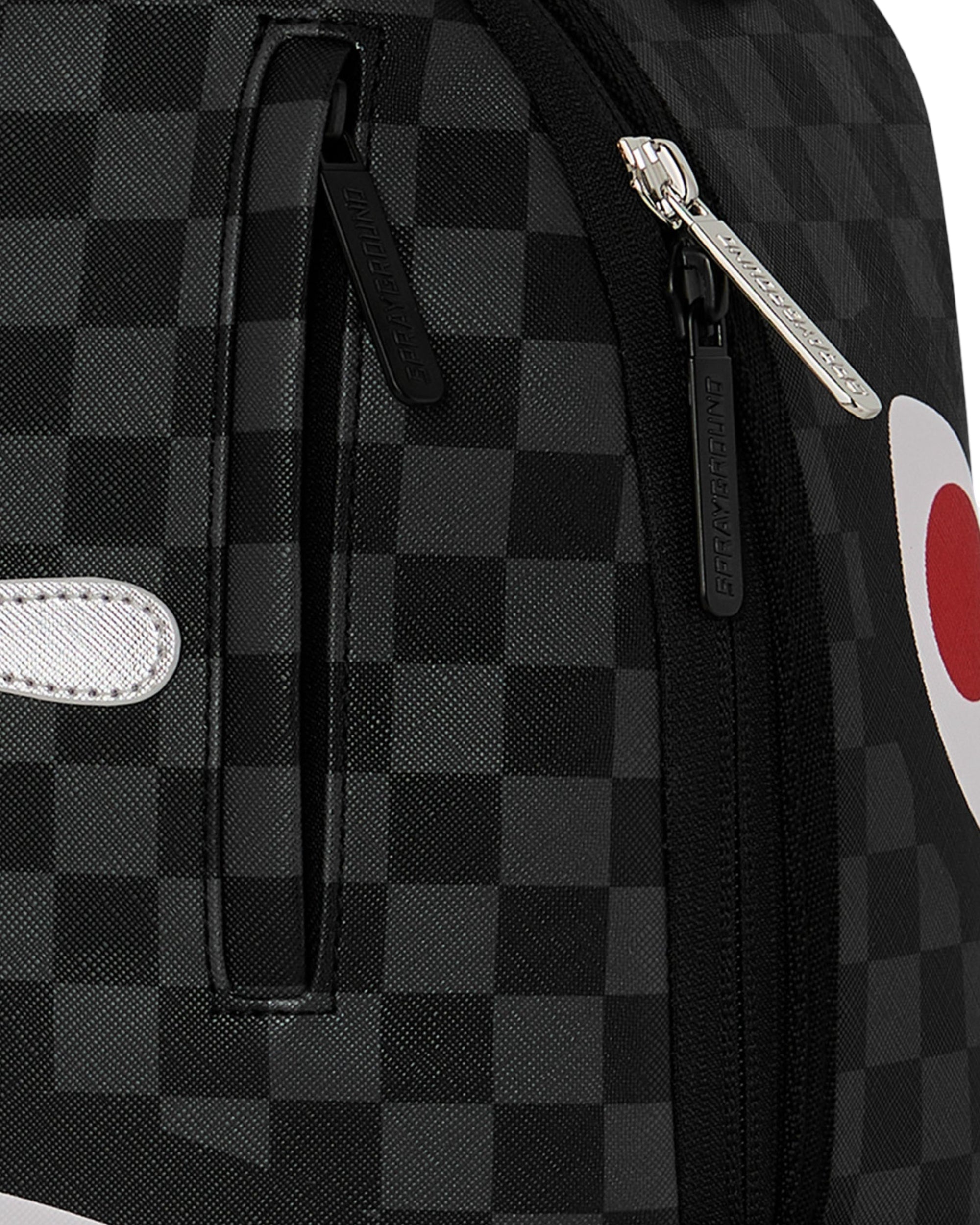 Zaino Sprayground SILVER SIDE DRIP BLACK CHECK DLXSV BACKPACK