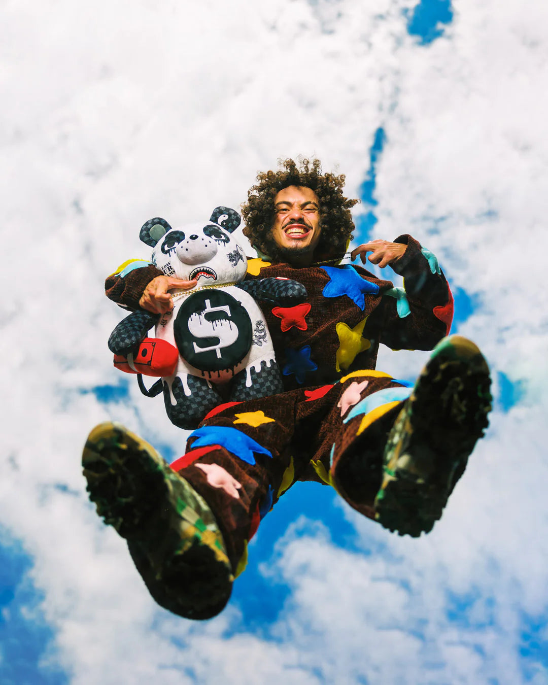 Backpack Sprayground DRIPPY PANDA MONEYBEAR BACKPACK