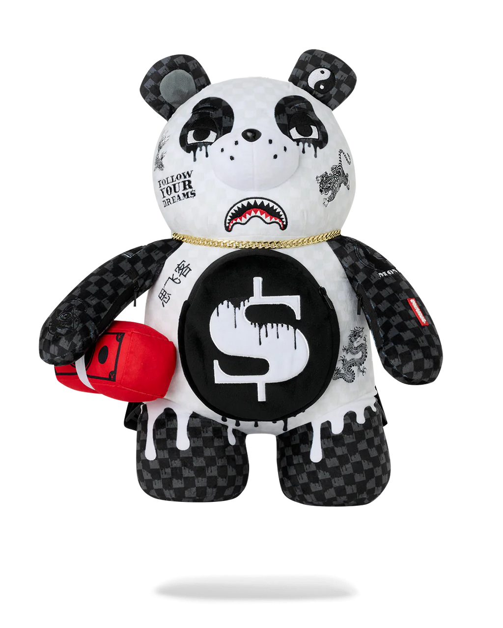 Backpack Sprayground DRIPPY PANDA MONEYBEAR BACKPACK