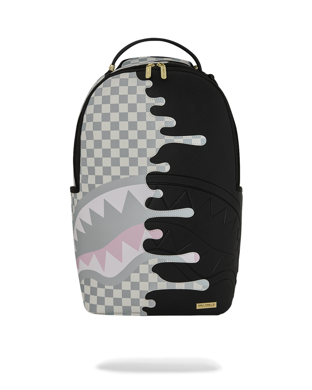 Backpack Sprayground CREAM CHECK UNFINISHED SHARK DLXSV BACKPACK