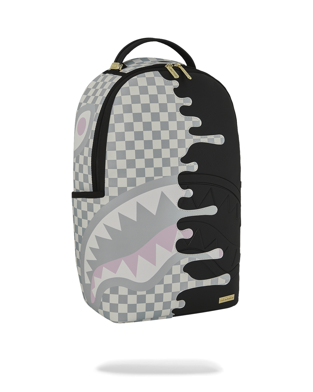 Backpack Sprayground CREAM CHECK UNFINISHED SHARK DLXSV BACKPACK