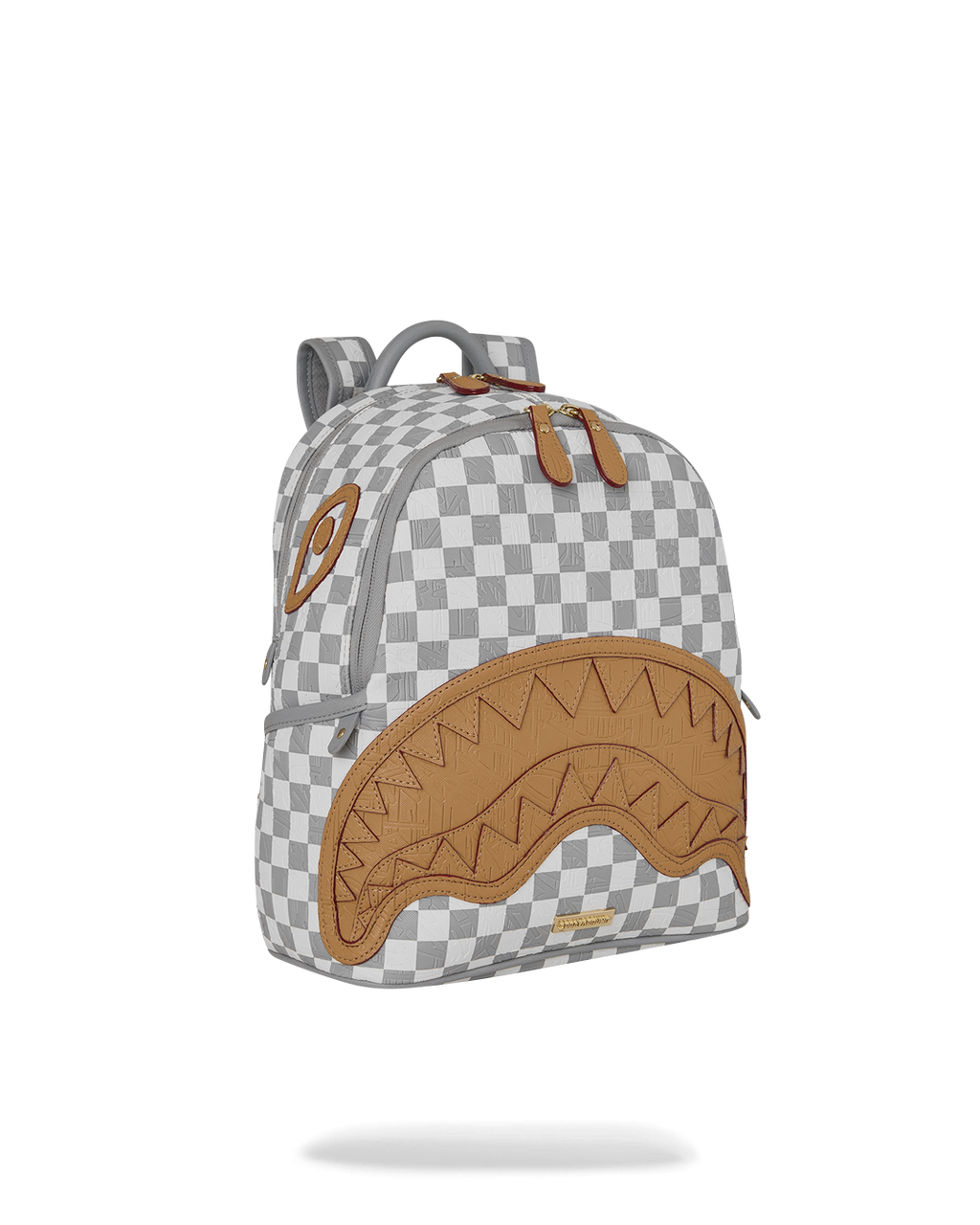 Backpack Sprayground EMBOSSED CREAM CHECK SAVAGE BACKPACK