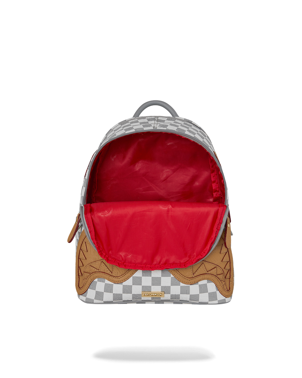Backpack Sprayground EMBOSSED CREAM CHECK SAVAGE BACKPACK