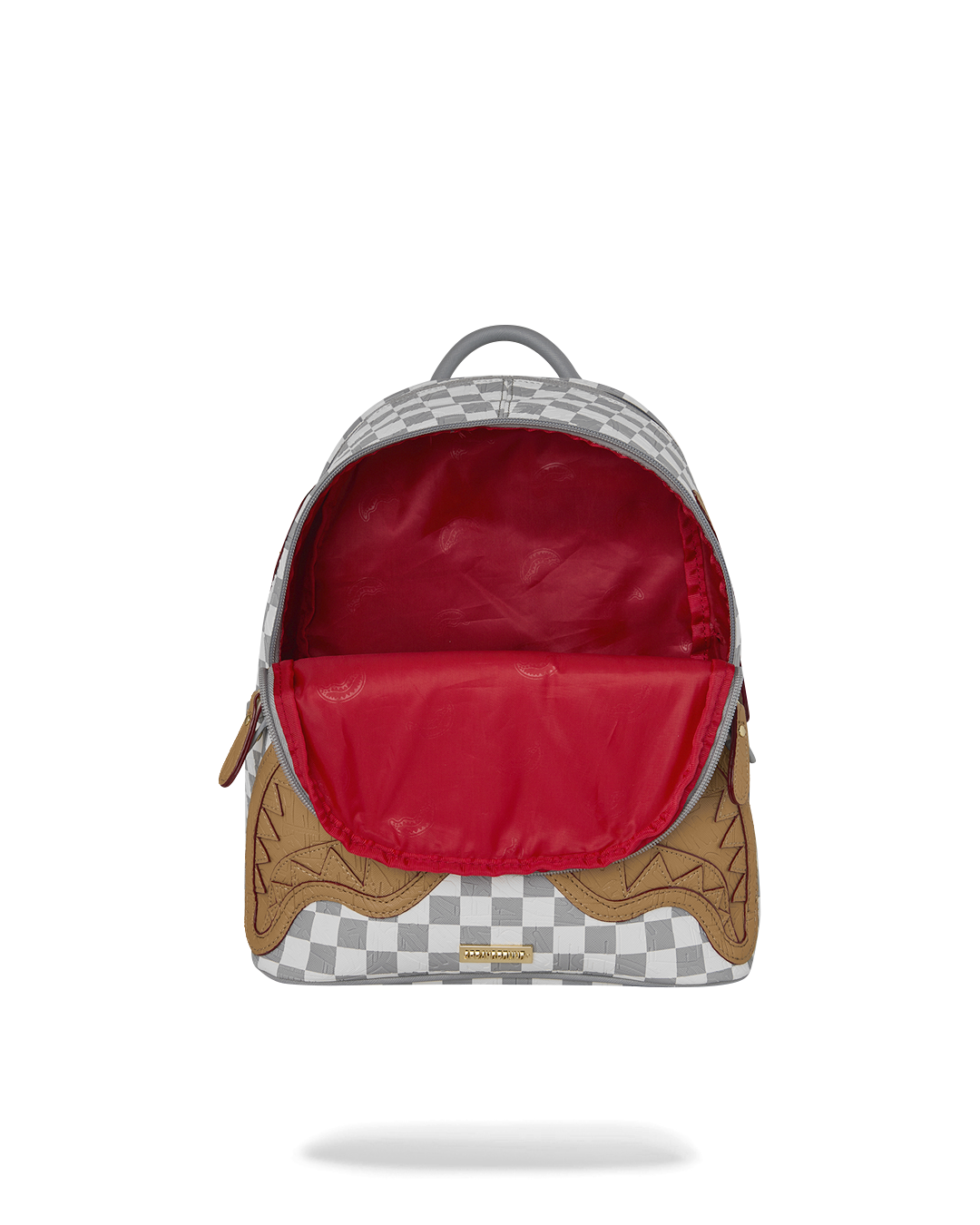 Backpack Sprayground EMBOSSED CREAM CHECK SAVAGE BACKPACK