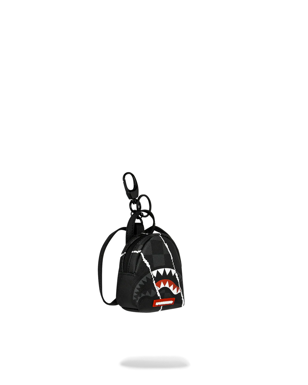 Backpack Sprayground CENTER RIP REVEALING GRAY CHECK BACKPACK KEYCHAIN