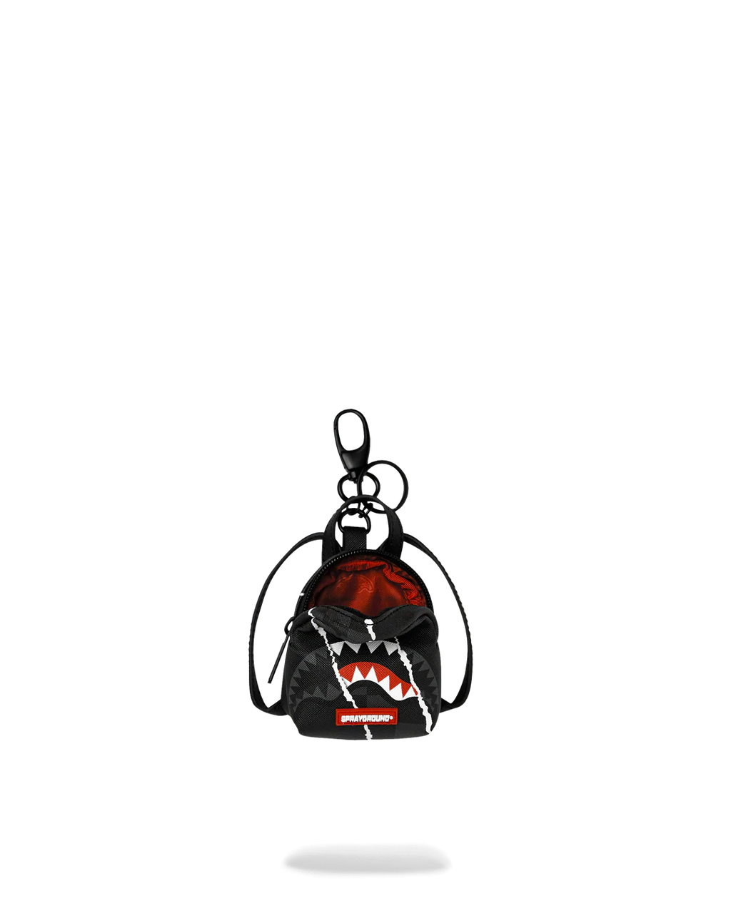 Backpack Sprayground CENTER RIP REVEALING GRAY CHECK BACKPACK KEYCHAIN