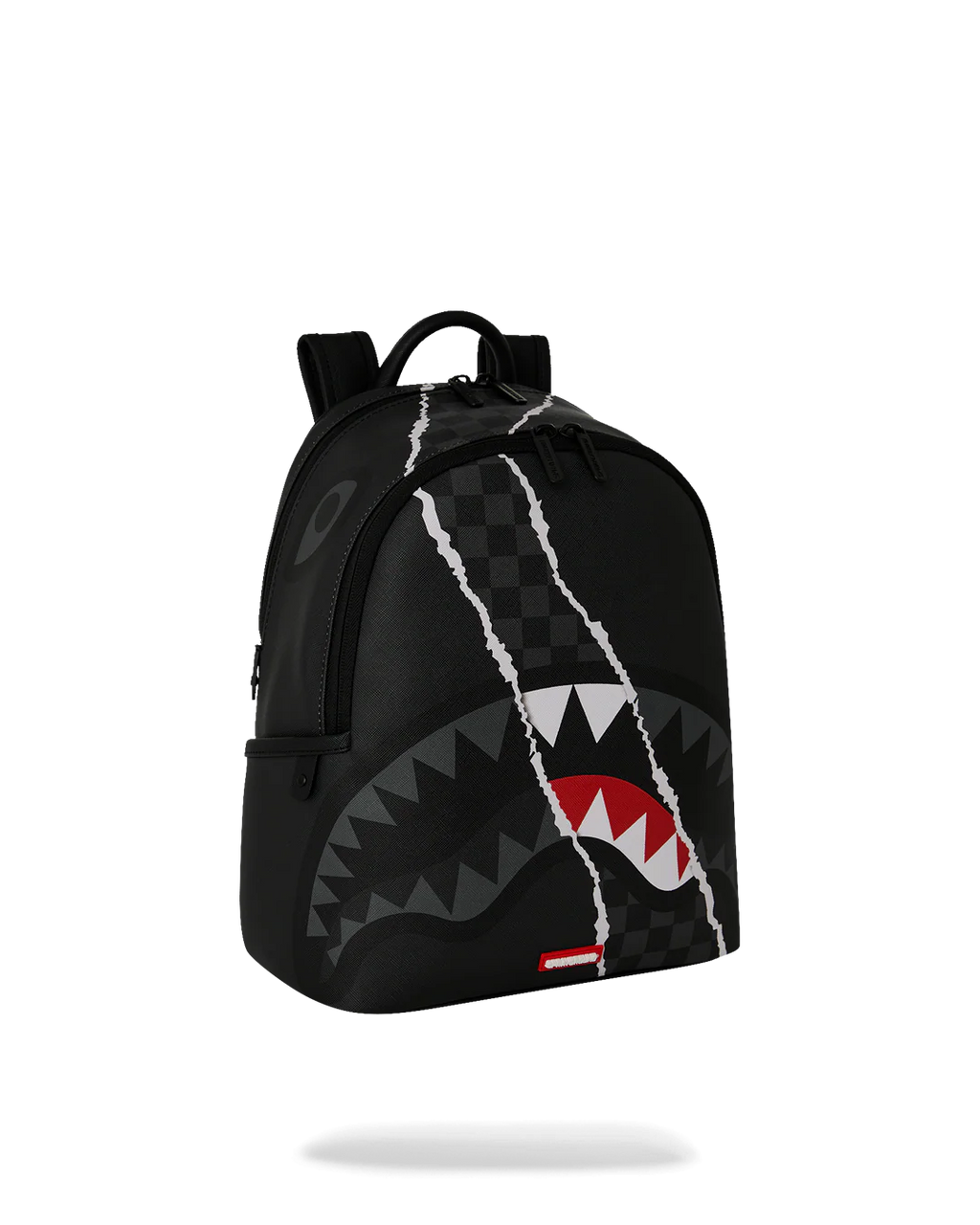 Backpack Sprayground CENTER RIP REVEALING GRAY CHECK SAVAGE BACKPACK