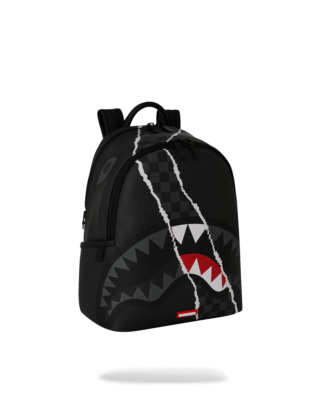 Backpack Sprayground CENTER RIP REVEALING GRAY CHECK SAVAGE BACKPACK