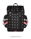 Backpack Sprayground GRAY PEEKING CHARACTER CHECK MONTE CARLO