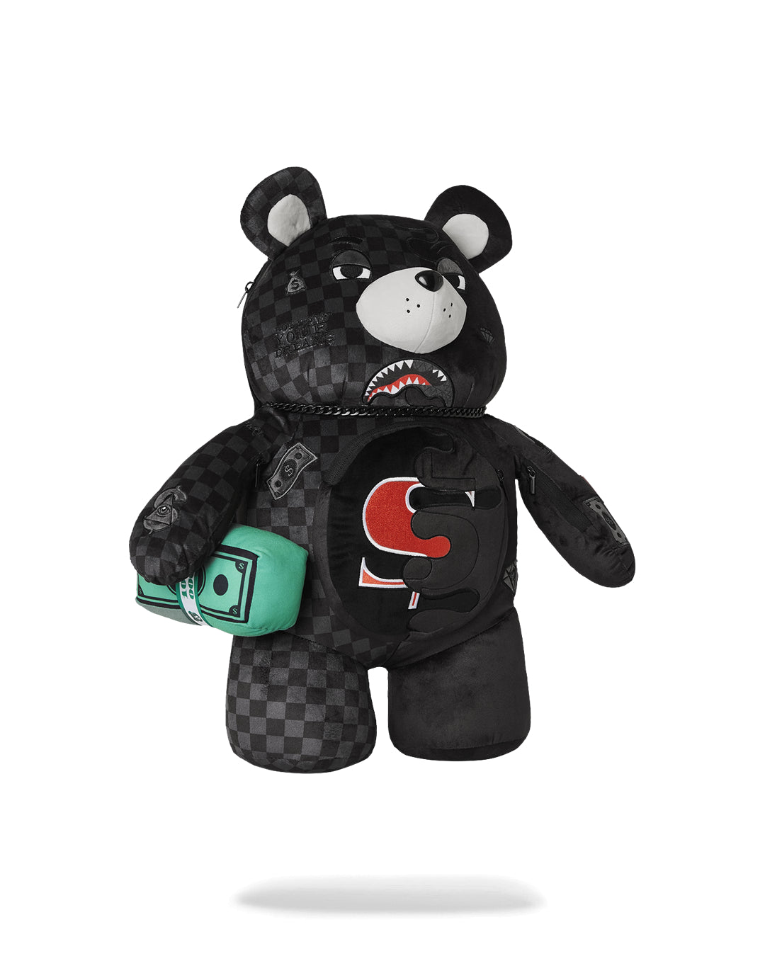 Zaino Sprayground UNFINISHED SHARK TEDDY BEAR