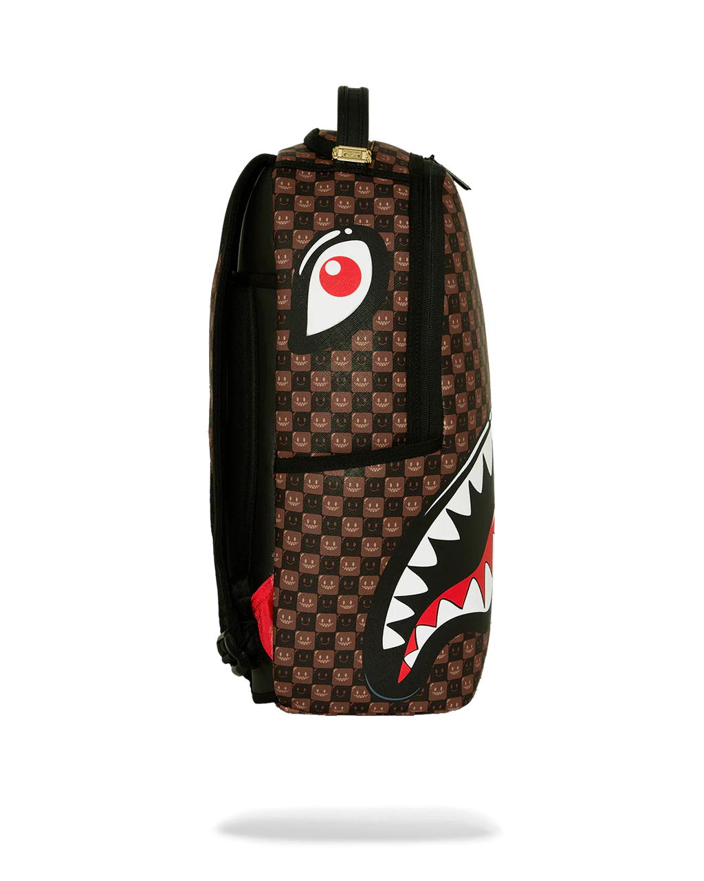 Backpack Sprayground SHARKS IN PARIS WTF BUBBLE BROWN CHECK BACKPACK