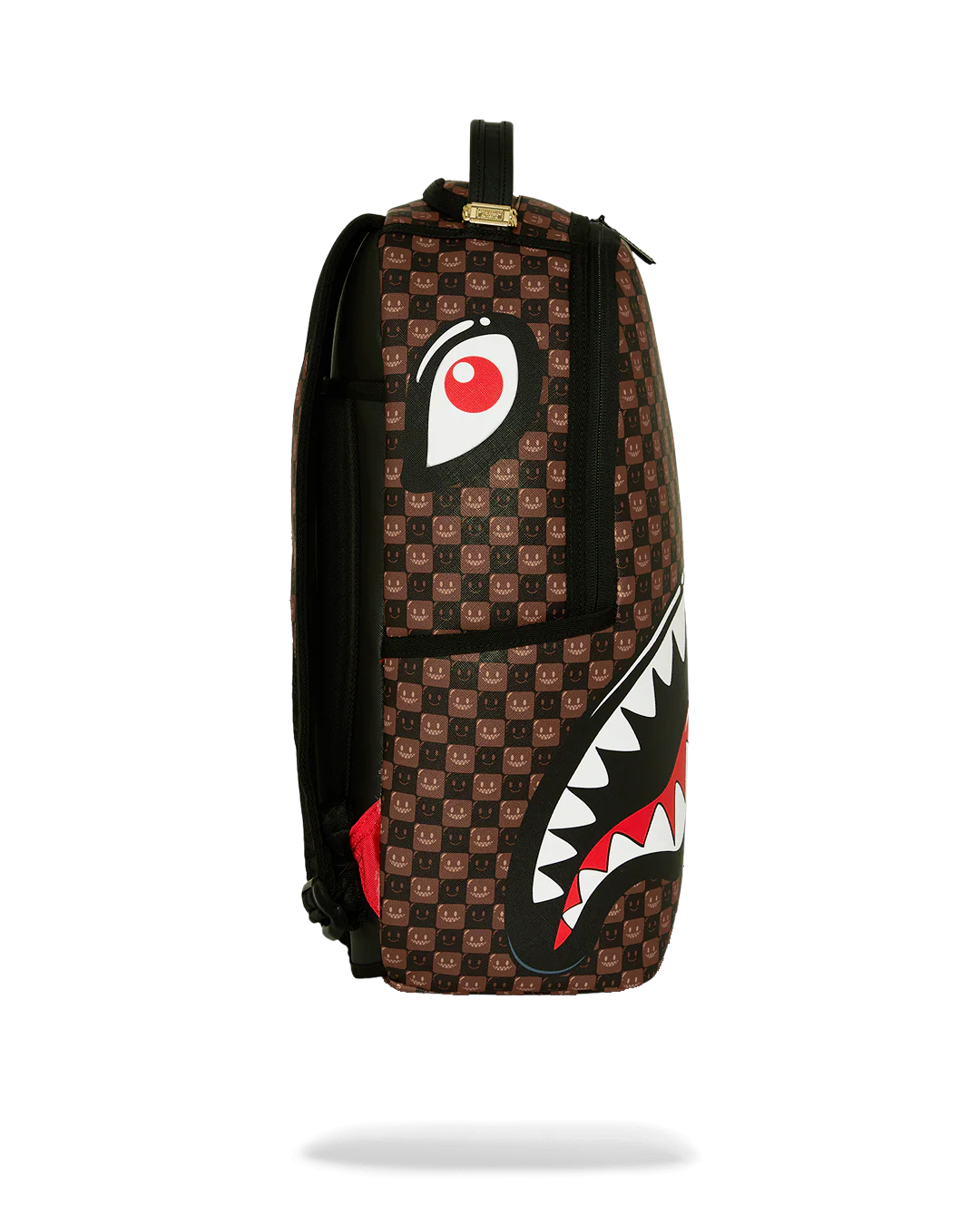 Backpack Sprayground SHARKS IN PARIS WTF BUBBLE BROWN CHECK BACKPACK