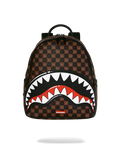 Zaino Sprayground SHARKS IN PARIS WTF BUBBLE BROWN CHECK SAVAGE BACKPACK