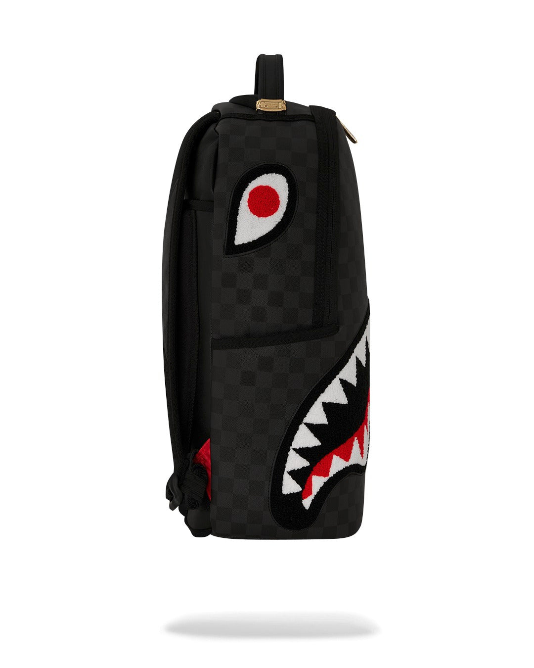 Backpack Sprayground BLACK CHENILLE SIP DLXSV BACKPACK