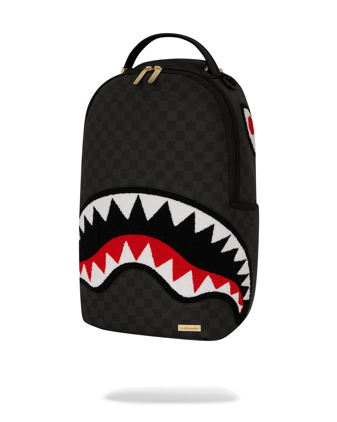 Backpack Sprayground BLACK CHENILLE SIP DLXSV BACKPACK