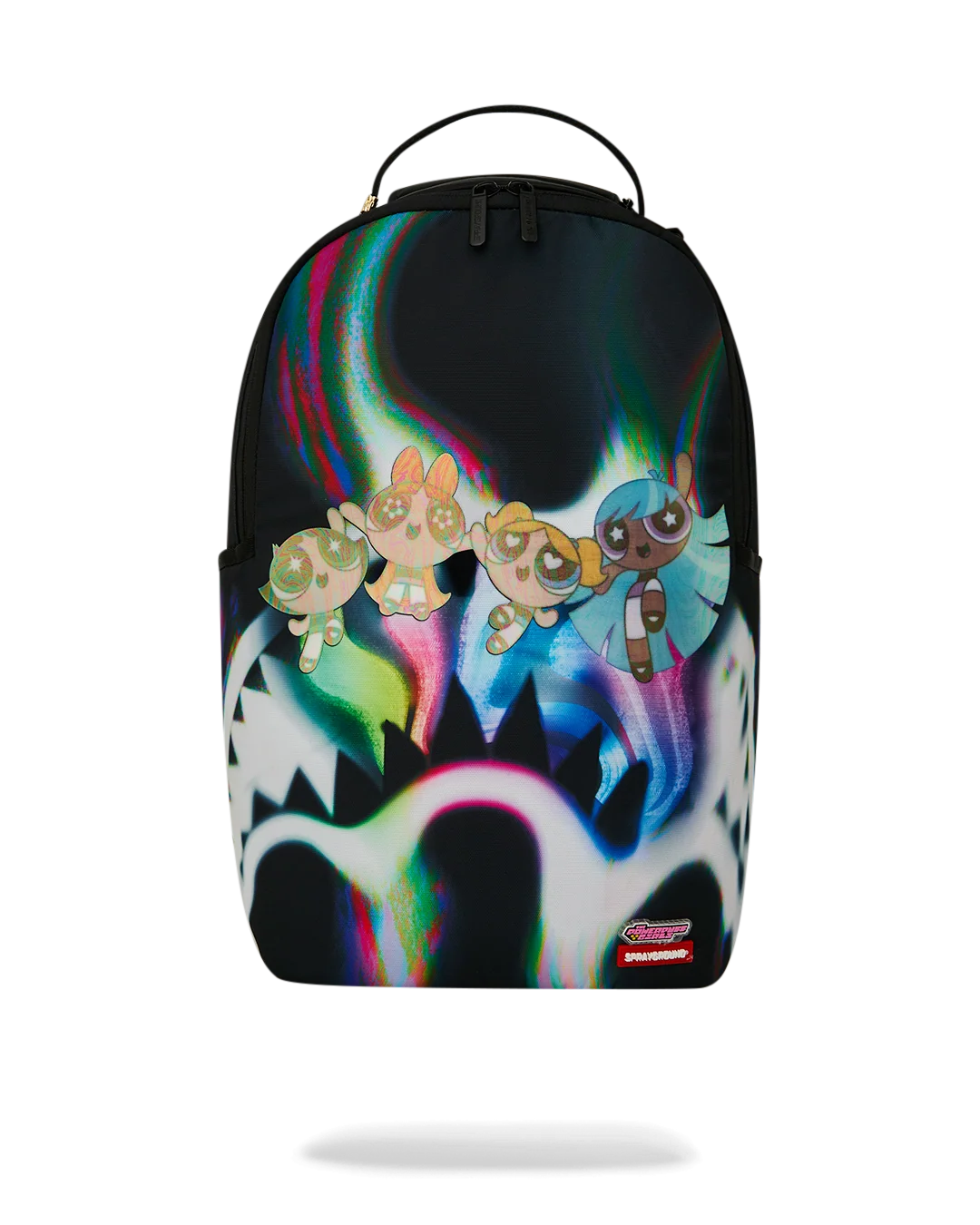 Zaino Sprayground POWERPUFF GIRLS RAINBOW HOLO SHARK BACKPACK