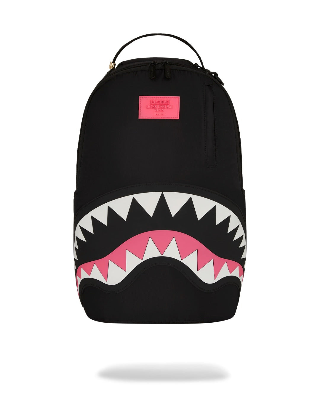 Backpack Sprayground SHARK CENTRAL NYLON BLACK PINK