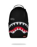 Backpack Sprayground SHARK CENTRAL BLACK EMBROIDERED SHARK BACKPACK