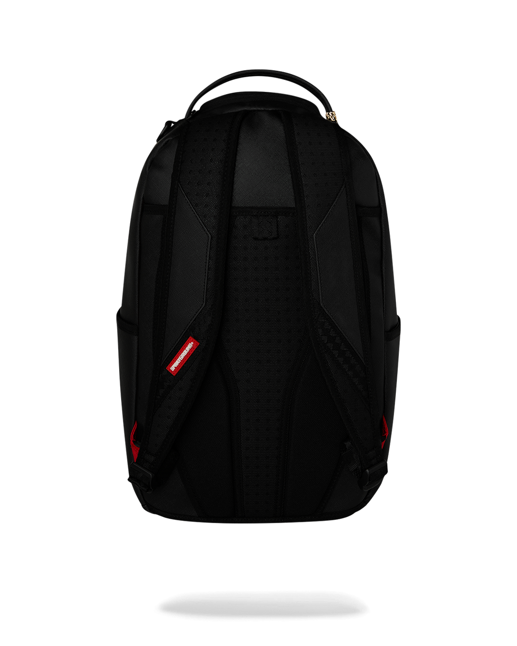 Backpack Sprayground SHARK CENTRAL BLACK EMBROIDERED SHARK BACKPACK