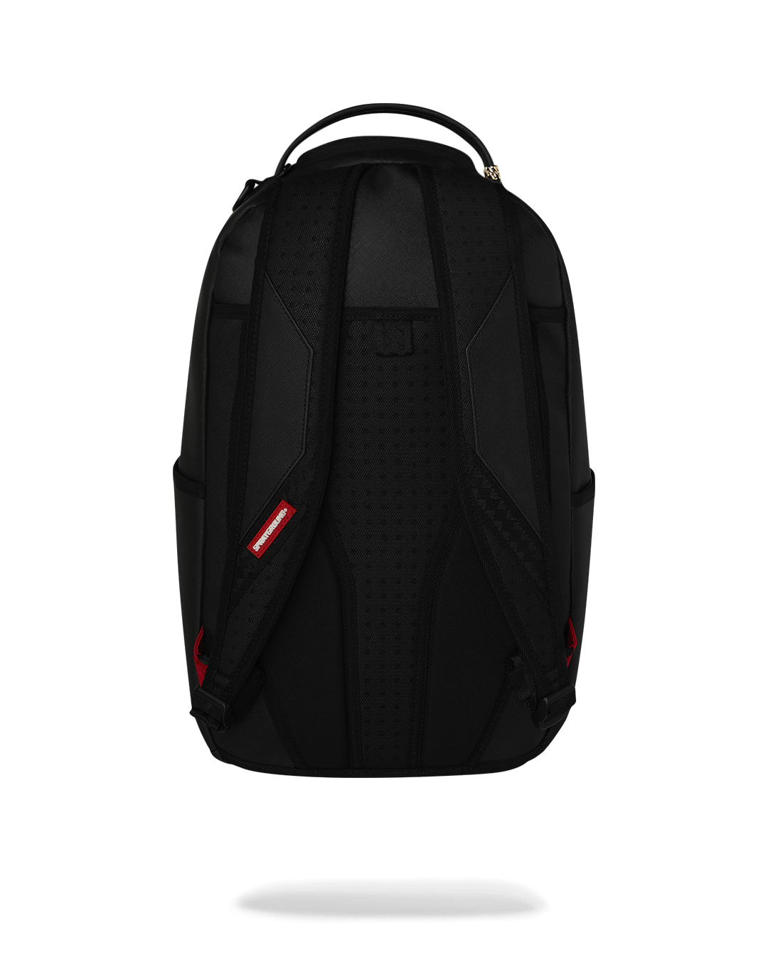 Backpack Sprayground SHARK CENTRAL BLACK EMBROIDERED SHARK BACKPACK