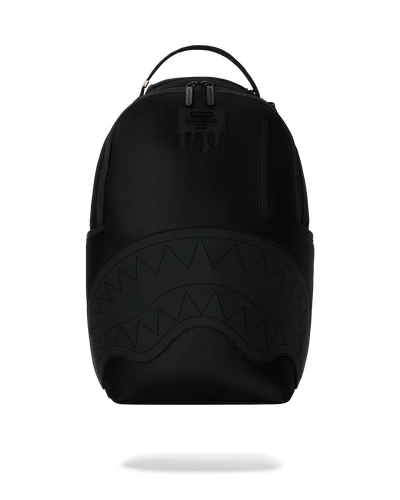 Zaino Sprayground SHARK CENTRAL BLACKED OUT EMBOSSED NYLON BACKPACK