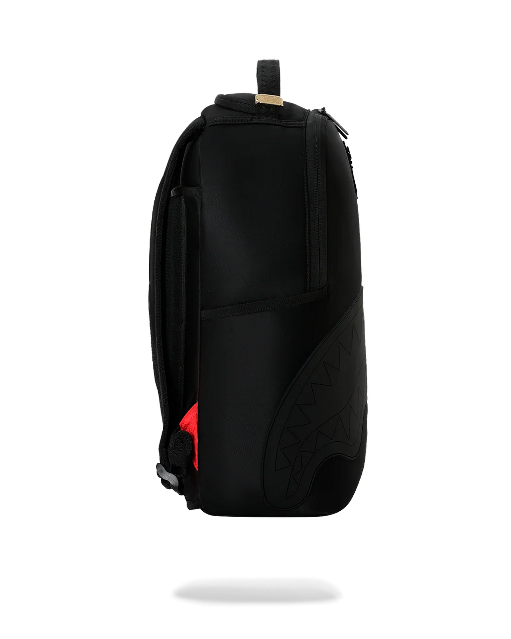 Zaino Sprayground SHARK CENTRAL BLACKED OUT EMBOSSED NYLON BACKPACK