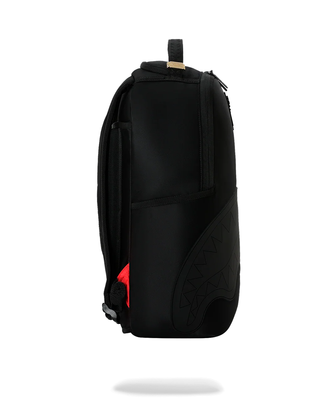 Zaino Sprayground SHARK CENTRAL BLACKED OUT EMBOSSED NYLON BACKPACK