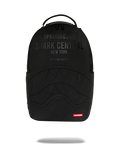 Backpack Sprayground SHARK CENTRAL EMBOSSED BLACK NYLON BACKPACK