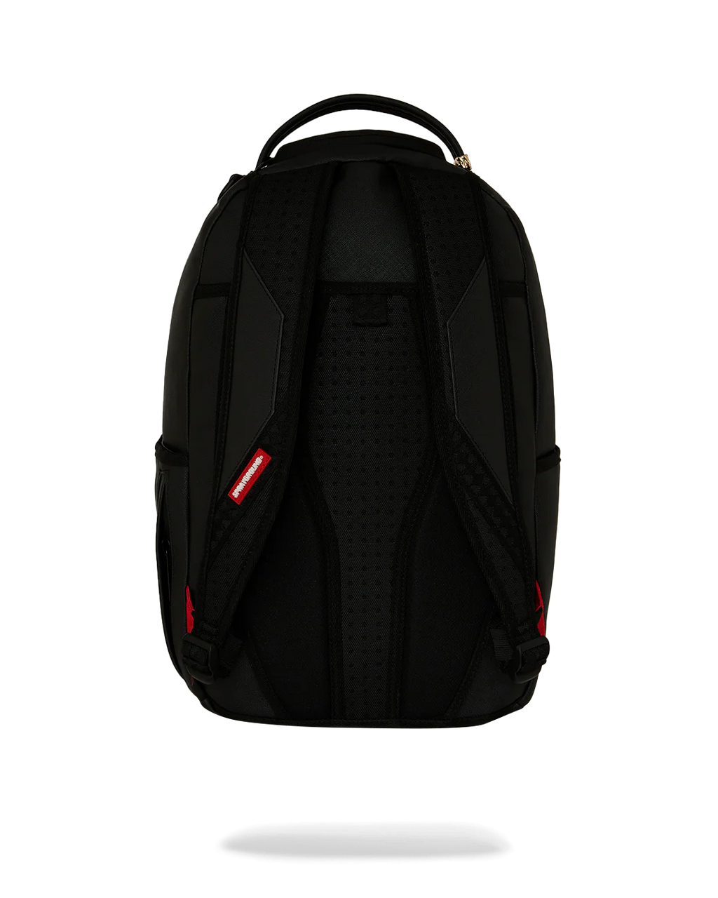Backpack Sprayground SHARK CENTRAL EMBOSSED BLACK NYLON BACKPACK