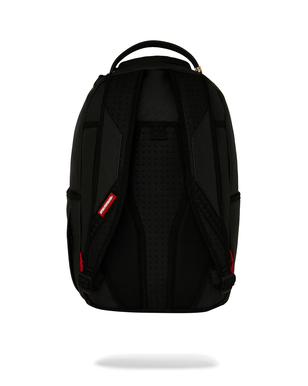 Backpack Sprayground SHARK CENTRAL EMBOSSED BLACK NYLON BACKPACK