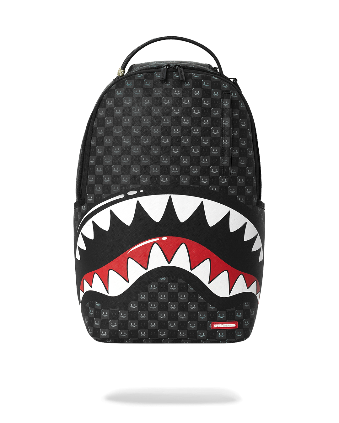 Backpack Sprayground SHARKS IN PARIS WTF BUBBLY BLACK CHECK BACKPACK