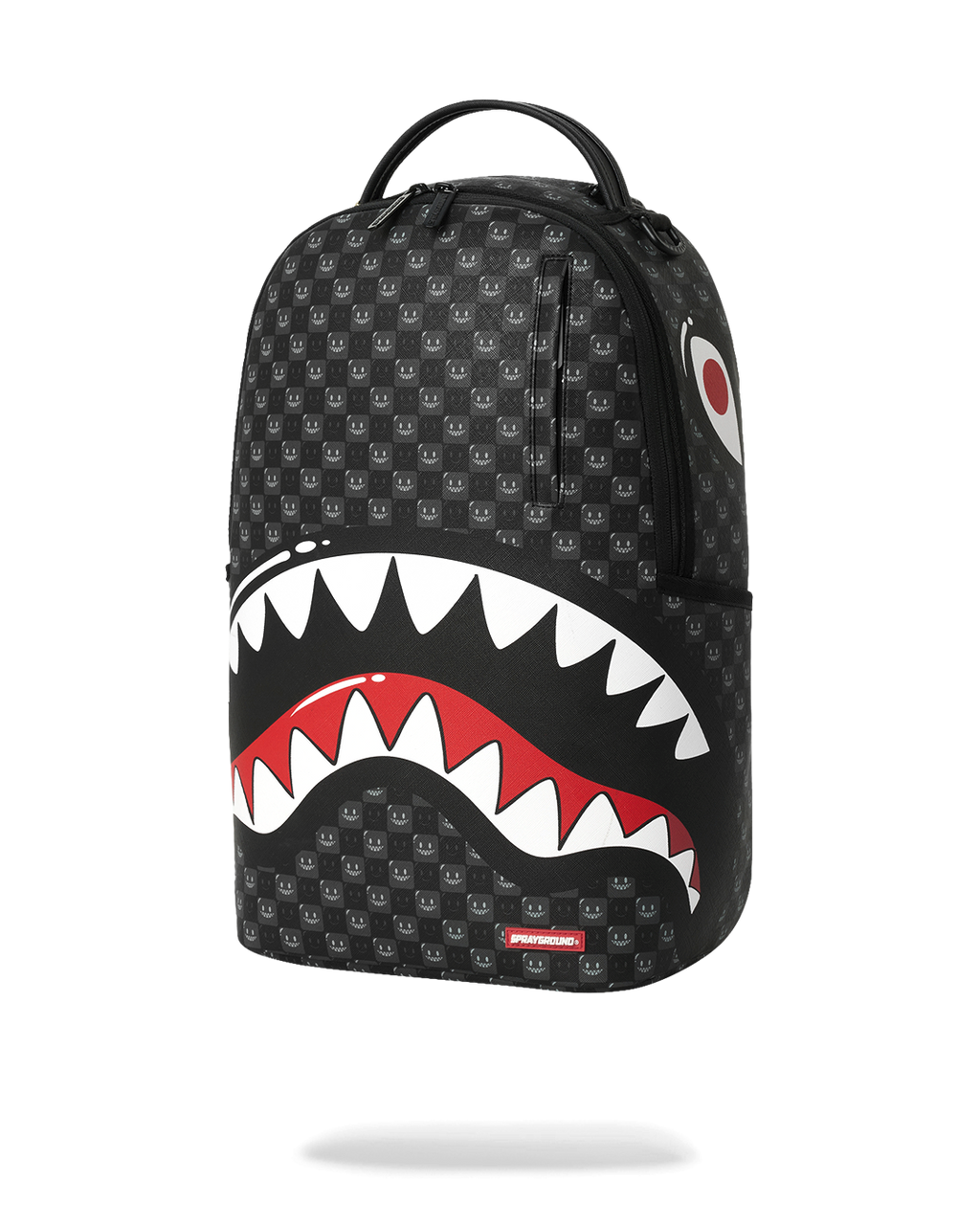Backpack Sprayground SHARKS IN PARIS WTF BUBBLY BLACK CHECK BACKPACK
