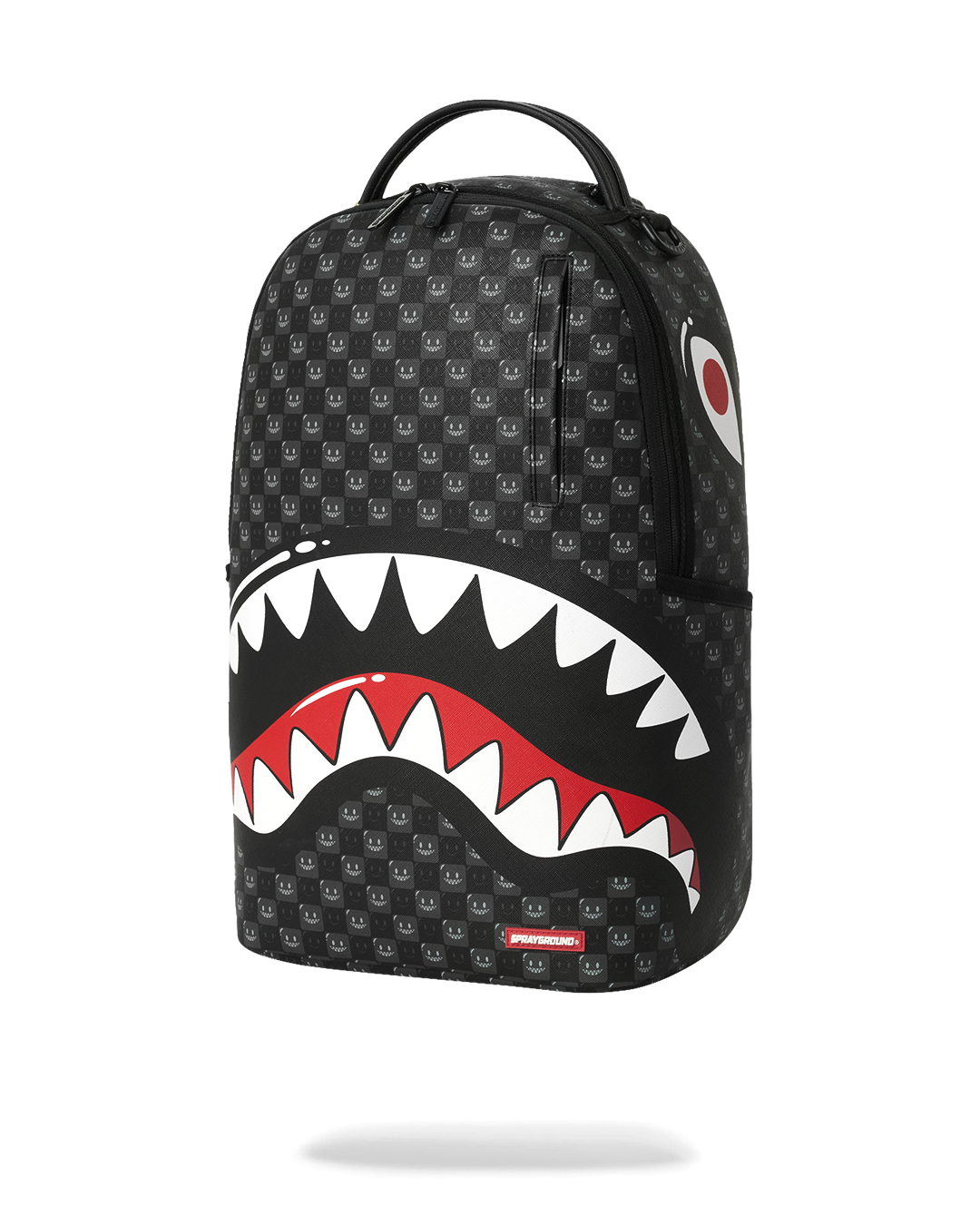 Backpack Sprayground SHARKS IN PARIS WTF BUBBLY BLACK CHECK BACKPACK