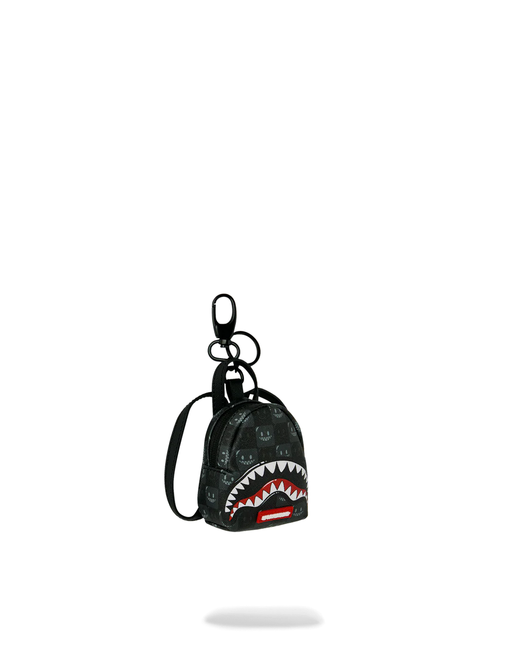 Zaino Sprayground SHARKS IN PARIS WTF BUBBLY BLACK CHECK BACKPACK KEYCHAIN
