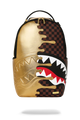 Backpack Sprayground SHARKS IN PARIS GOLD DRIP BACKPACK