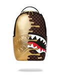Backpack Sprayground SHARKS IN PARIS GOLD DRIP BACKPACK