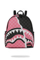 Zaino Sprayground PINK AND BLACK TEAR SIP SAVAGE BACKPACK
