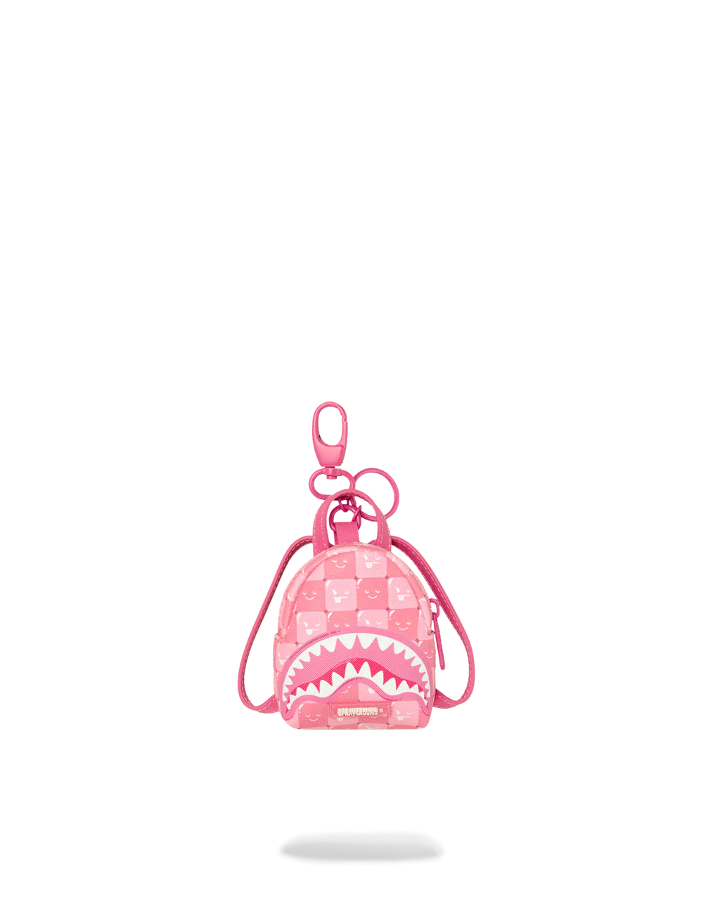 Backpack Sprayground PINK NEW CHECK FACES BACKPACK KEYCHAIN