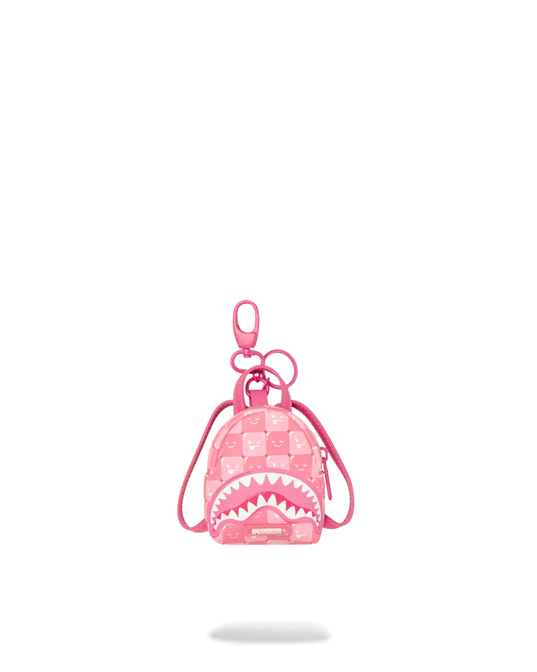 Backpack Sprayground PINK NEW CHECK FACES BACKPACK KEYCHAIN