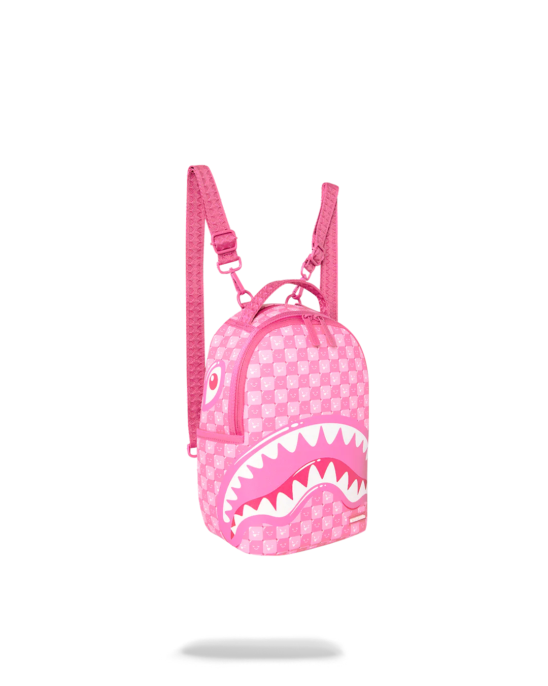 Backpack Sprayground PINK NEW CHECK FACES MINI BACKPACK