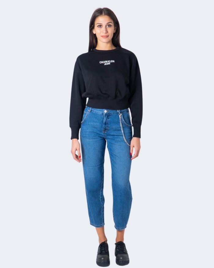 Maglione Calvin Klein Jeans BACK LOGO CN Nero – 58369
